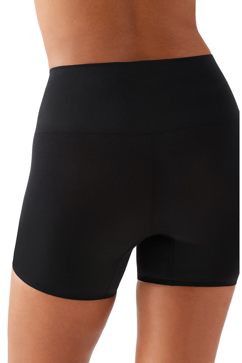 Smooth Series™ Shaping Shorts, Alternate, color, BLACK