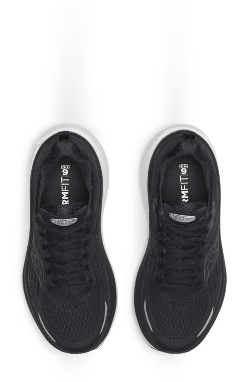 Saucony Hurricane 25 Running Shoe In Black