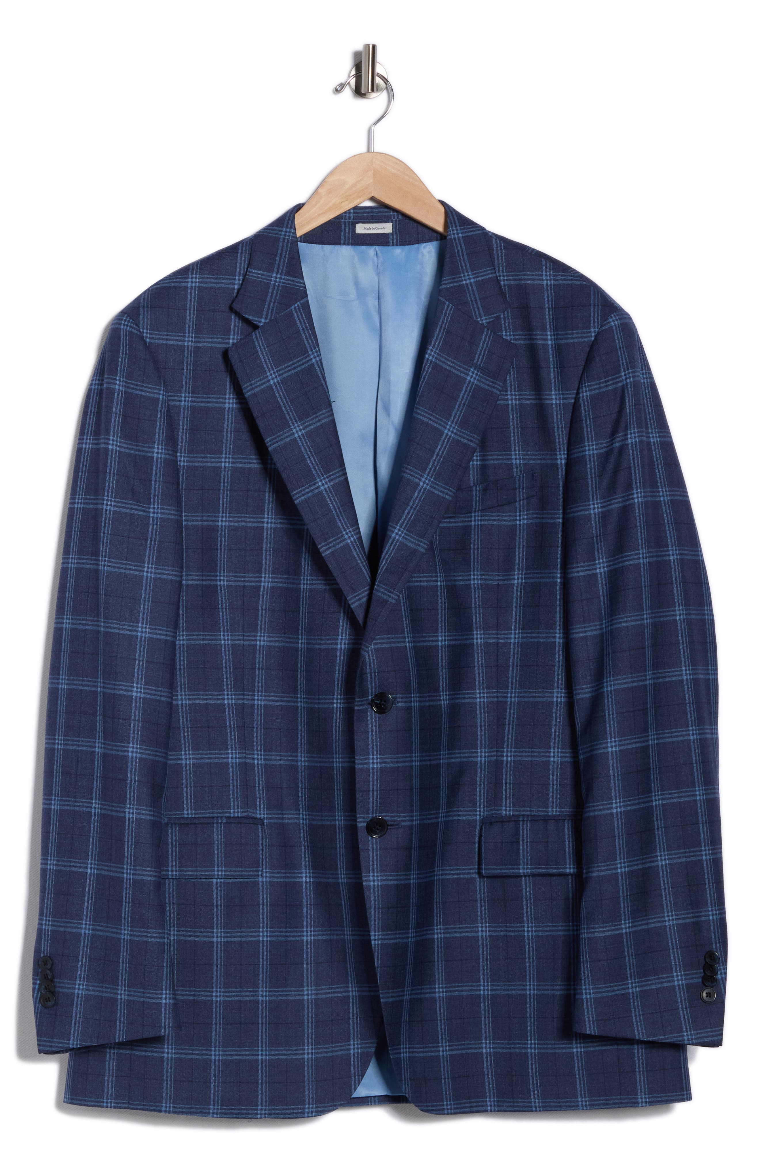 Peter Millar Flynn Classic Fit Plaid Sport Coat