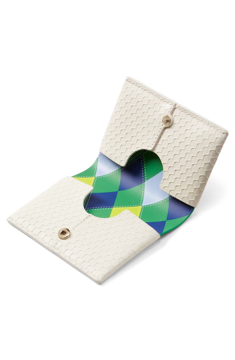 Kate Spade New York tee time textured leather bifold wallet, Alternate, color, 