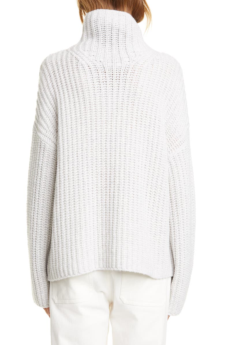 Vince Lofty Wool Blend Funnel Neck Sweater, Alternate, color, 