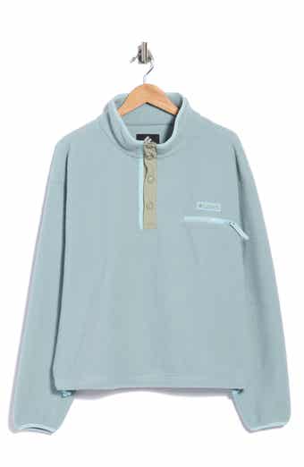 Helvetia II Cropped Half Snap High-Pile Fleece Pullover