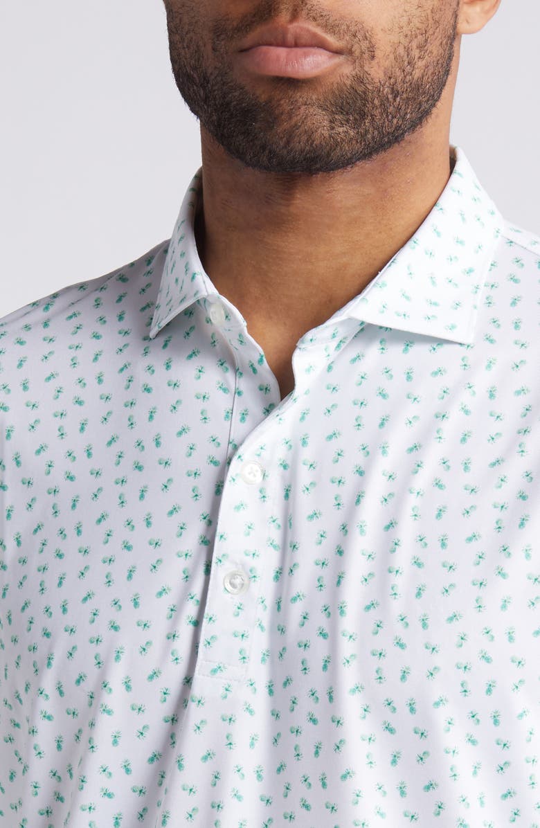johnnie-O Tropic Scatter Print PREP-FORMANCE Polo, Alternate, color,