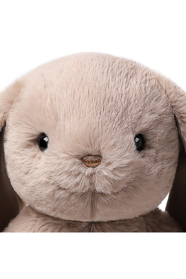 Silverleaf Grey Smiling Rabbit 9.8in Plush, Alternate, color, Multicolored