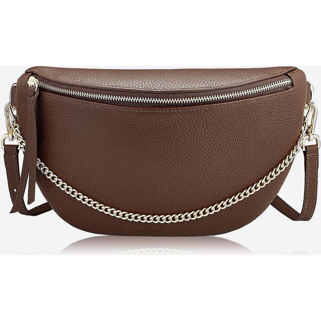 GiGi New York Beck Sling Bag in Chocolate  product