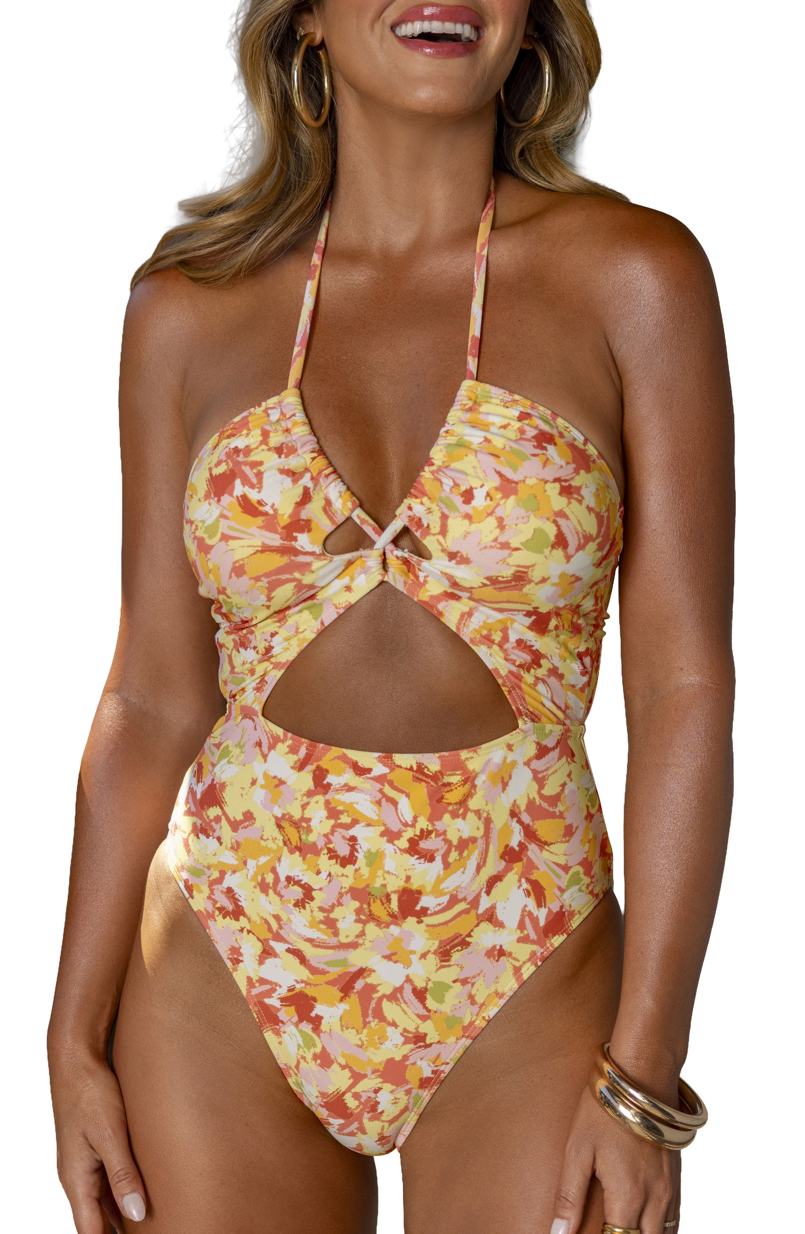 Cupshe Cutout One-Piece Swimsuit