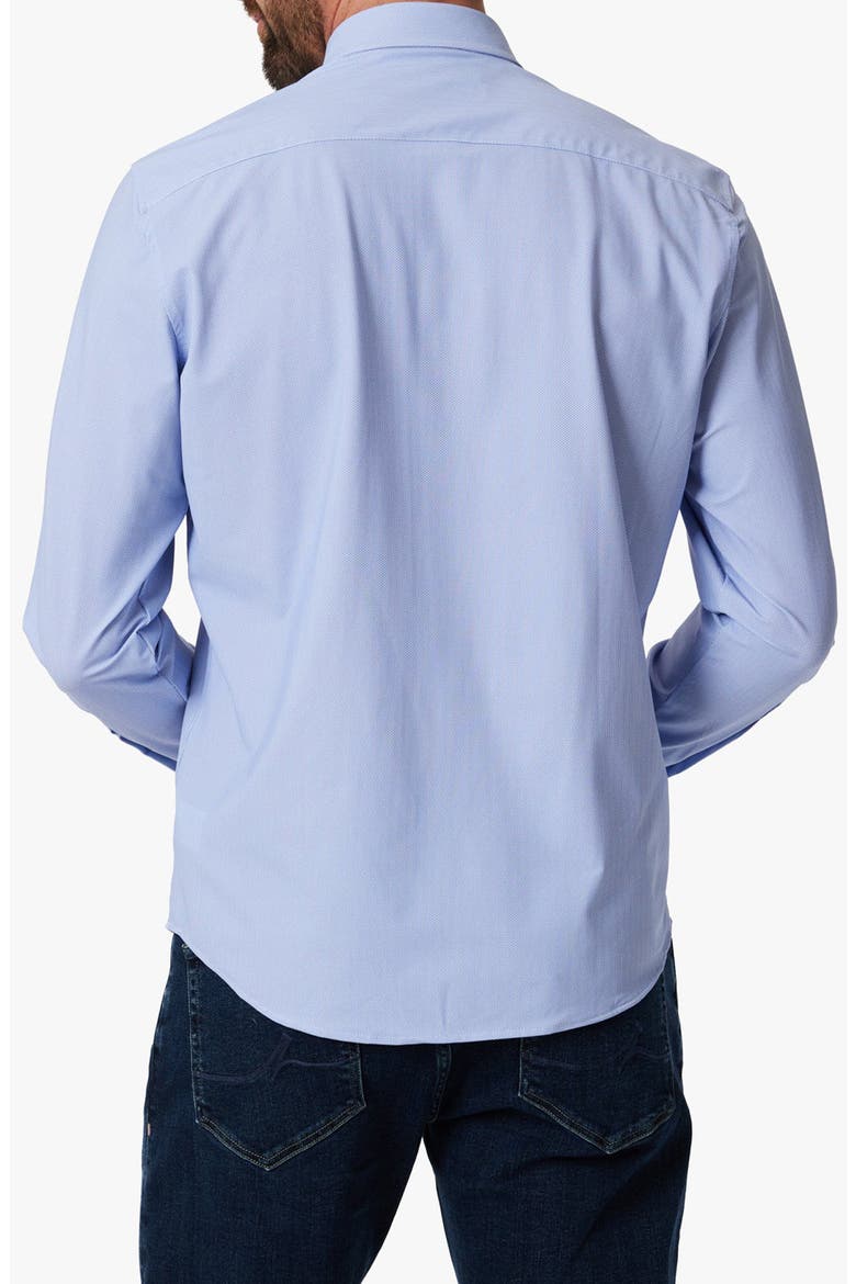 Geometric Button-Up Shirt, Alternate, color, BLUE