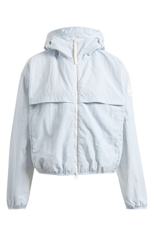 Shop Canada Goose Sinclair Hooded Rain Jacket In Early Frost