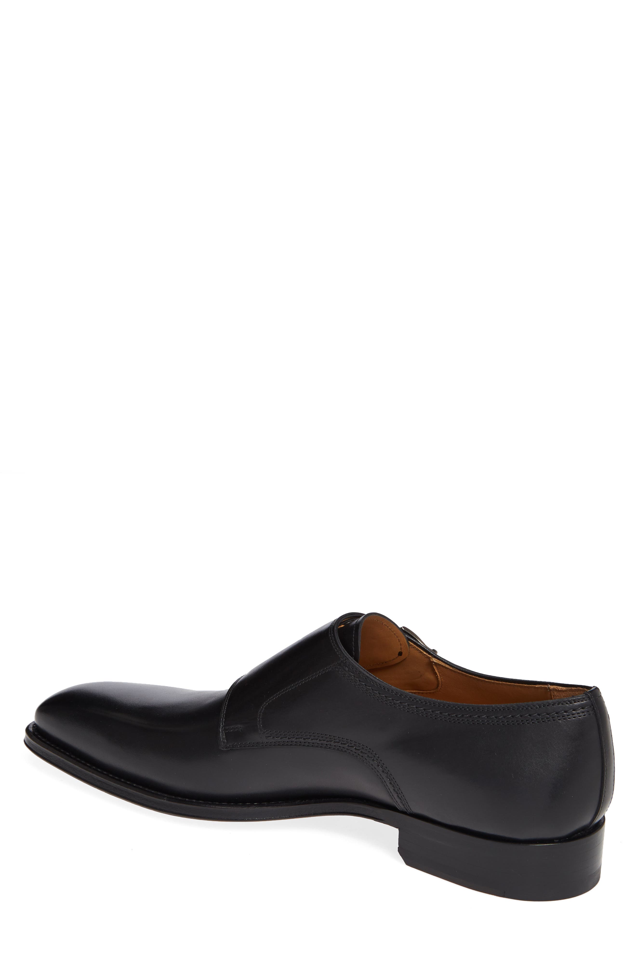 Magnanni Landon Double Strap Monk Shoe, Alternate, color, 