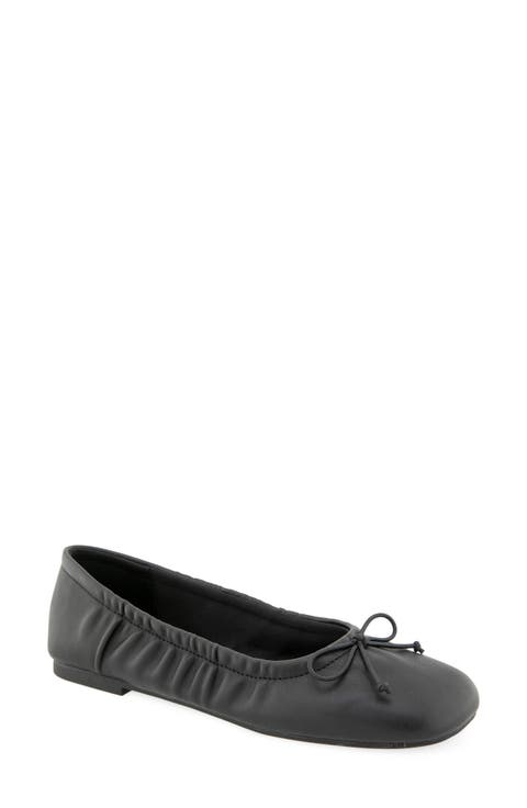 Ringo Faux Leather Ballet Flat
