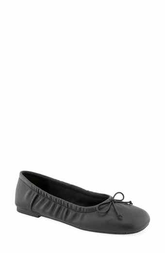 Ringo Faux Leather Ballet Flat