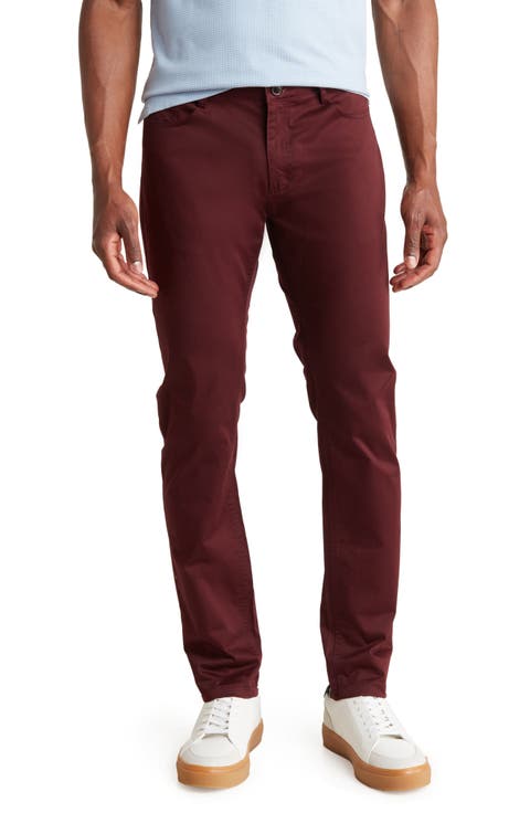 Slim Fit Cotton Stretch Chino Pants