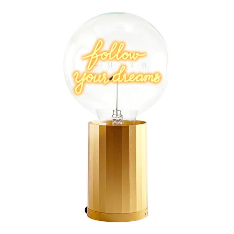 Follow Your Dreams Portable Table Lamp