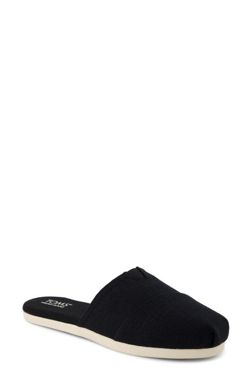 Toms Women's Alpargata Espadrille Slip-on Mules In Black