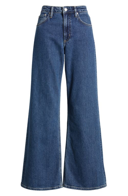 Rails Getty High Waist Wide Leg Jeans In Pebble Blue