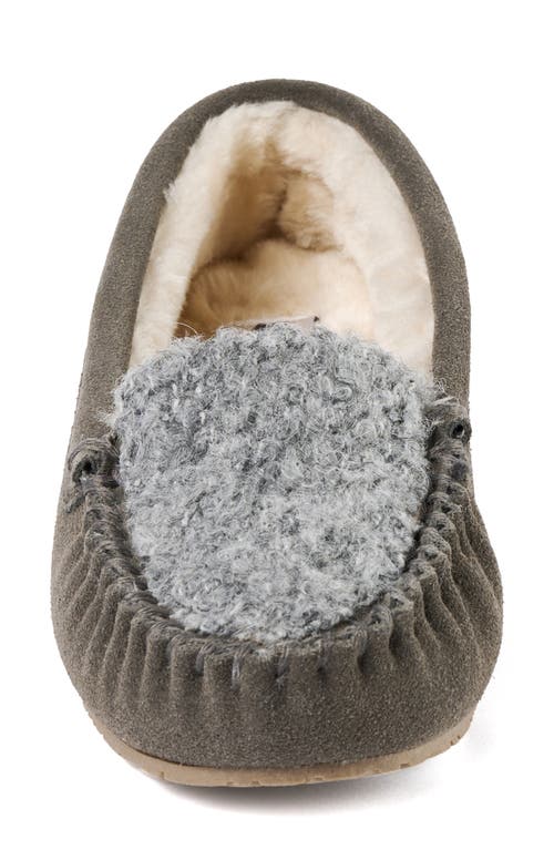 Minnetonka Cosi Slip On In Gray