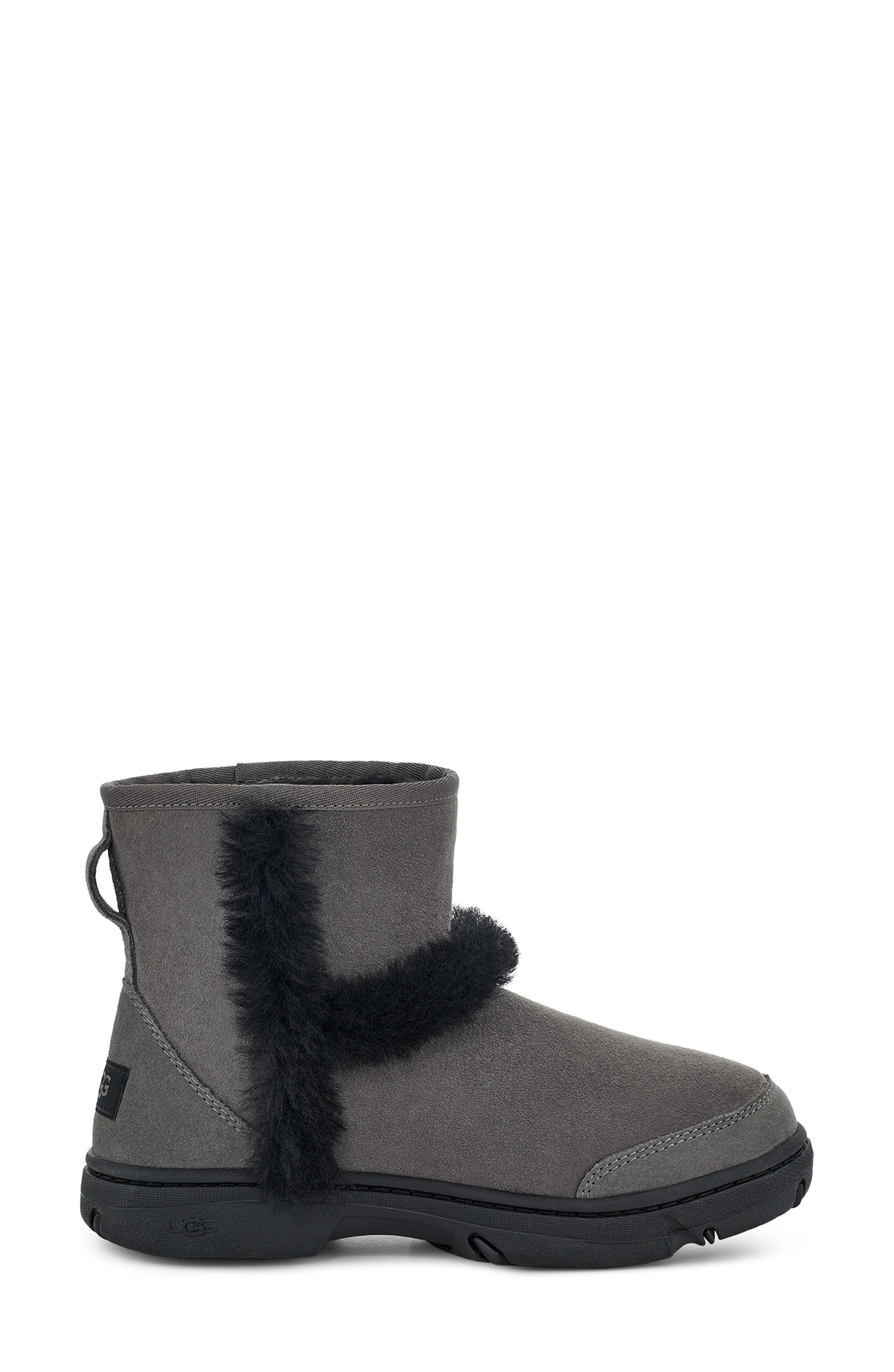 UGG<sup>®</sup> Sunburst Mini Genuine Shearling Bootie, Alternate, color, 