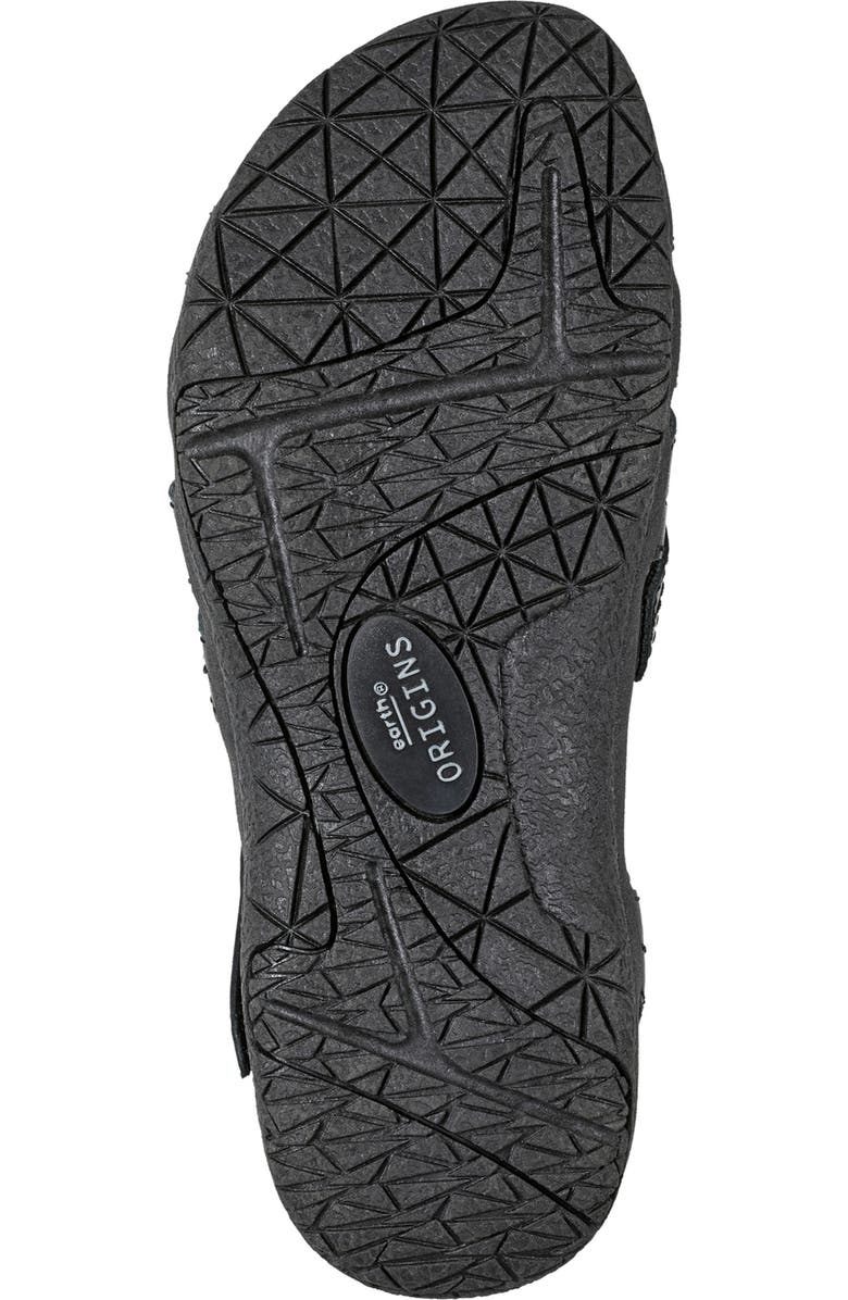Earth<sup>®</sup> Sellie Strappy Sandal Women), Alternate, color, Black