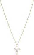 Bearfruit Jewelry 14k Gold Plated Wena Cross Necklace Statement Piece Everyday Wear