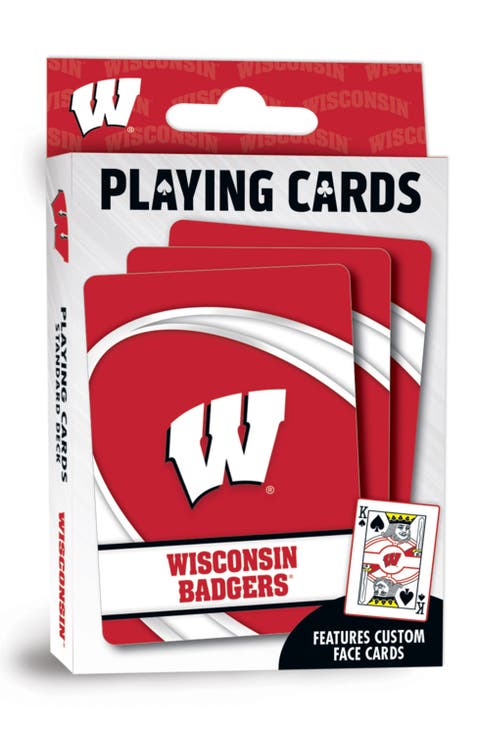 Wisconsin Badgers Playing Cards