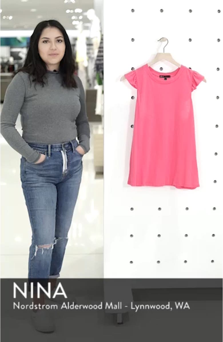 Gibson x Hi Sugarplum! Bonita Ruffled Tank, sales video thumbnail