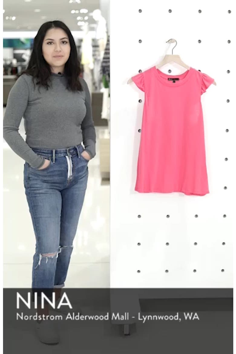 Gibson x Hi Sugarplum! Bonita Ruffled Tank (Nordstrom Exclusive) video