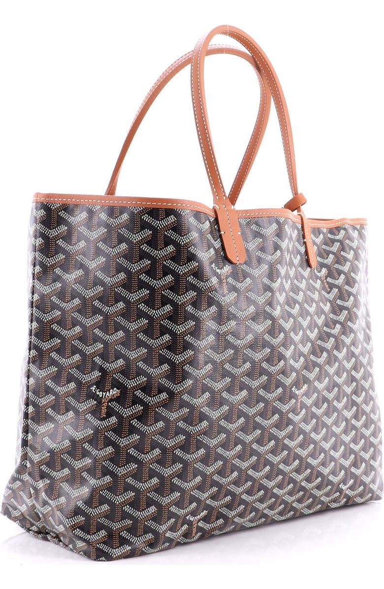 Pre-Owned Goyard Saint Louis Tote Coated Canvas PM, Alternate, color, Brown