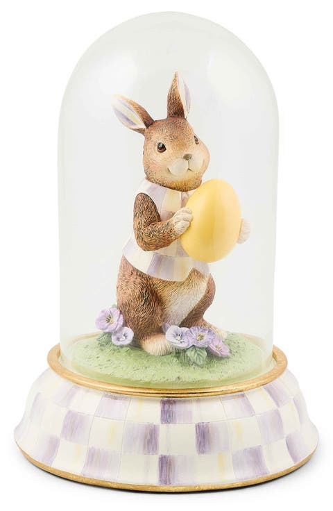 Pansy Party Bunny Cloche