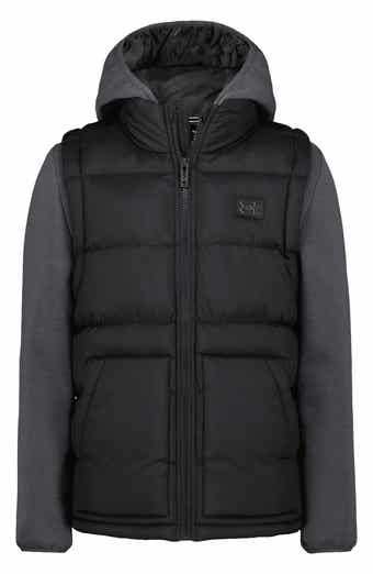 Kids' Water Repellent Mixed Media Jacket