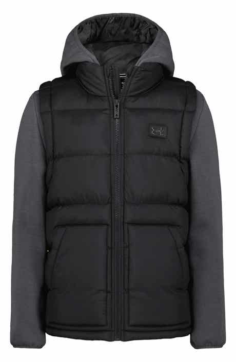 Kids' Water Repellent Mixed Media Jacket