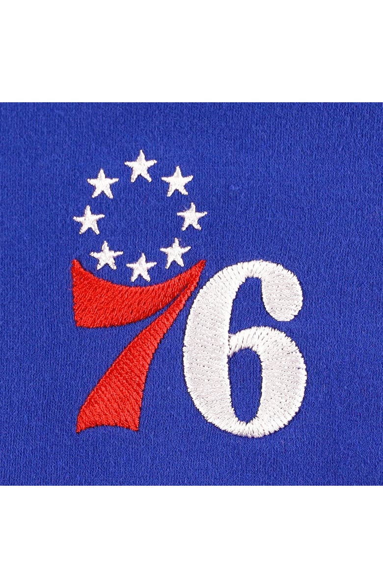 FISLL Unisex FISLL Royal Philadelphia 76ers Multi-Language Pullover Hoodie, Alternate, color, Royal