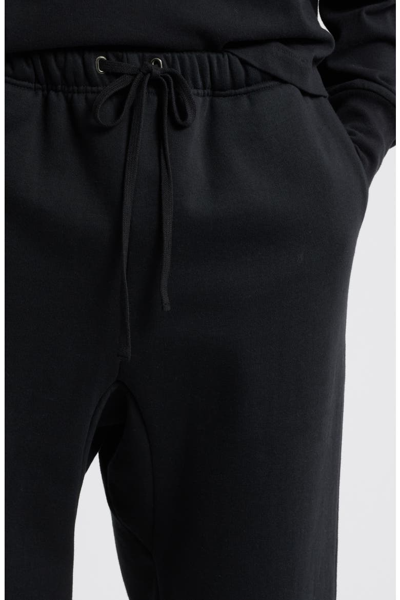 Heavyweight Fleece Sweatpants, Alternate, color, COAL