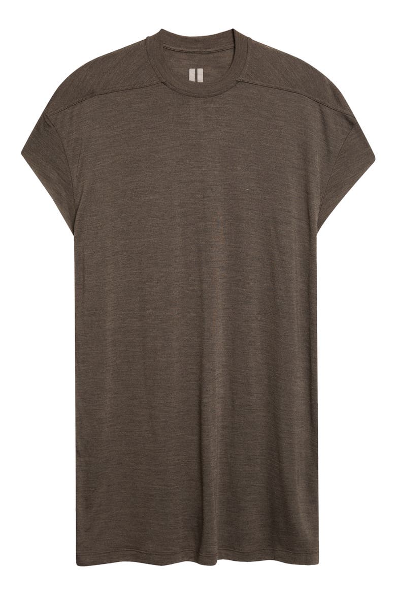 Jumbo Wool & Silk T-Shirt, Main, color, DARK DUST