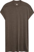 Rick Owens Jumbo Wool & Silk T-Shirt