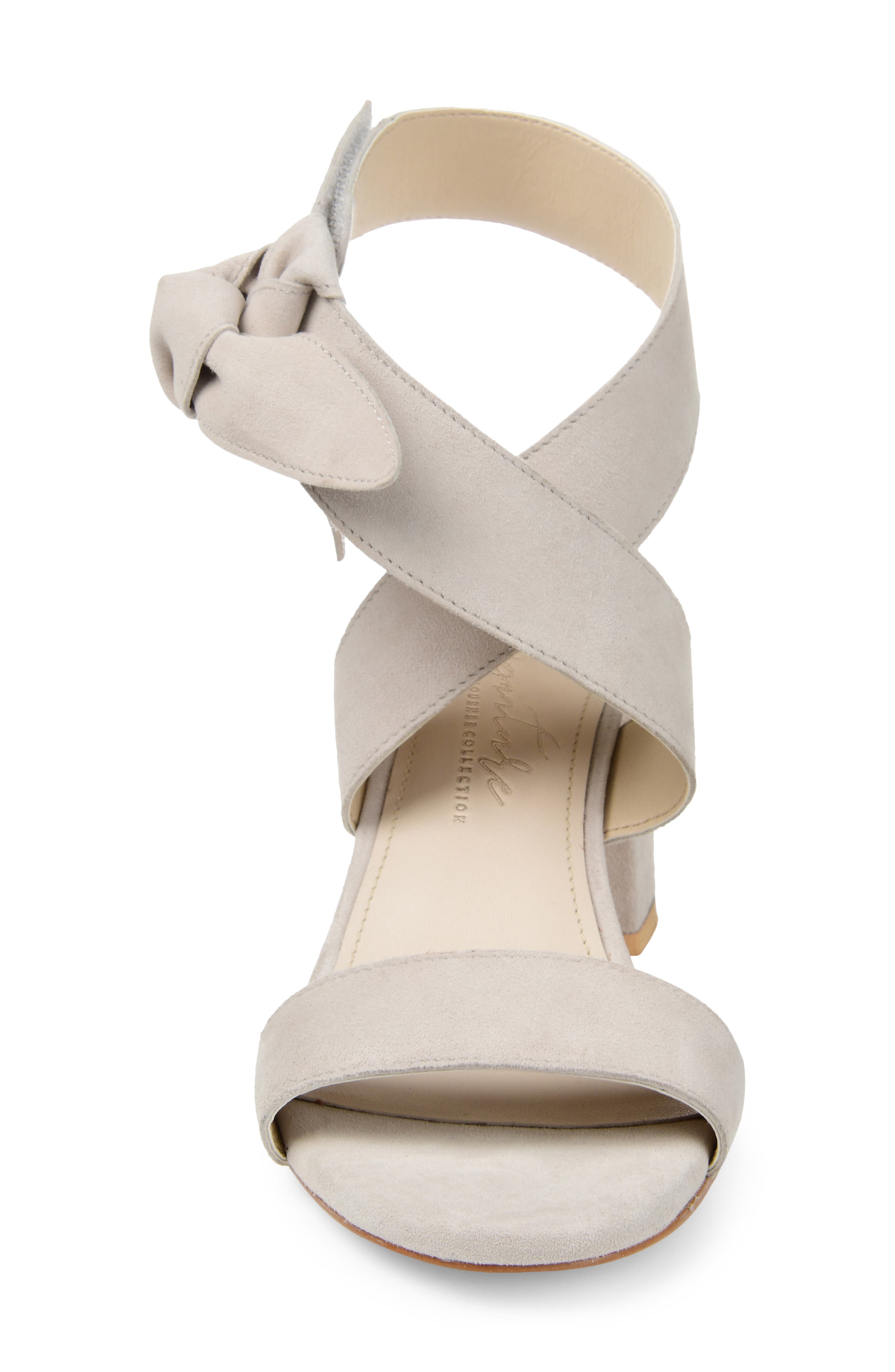 Journee Collection Journee Signature Hether Sandal, Alternate, color, Bone Leather
