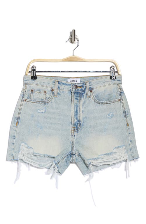 Pistola Connor Relaxed High Rise Vintage Shorts In Reserve
