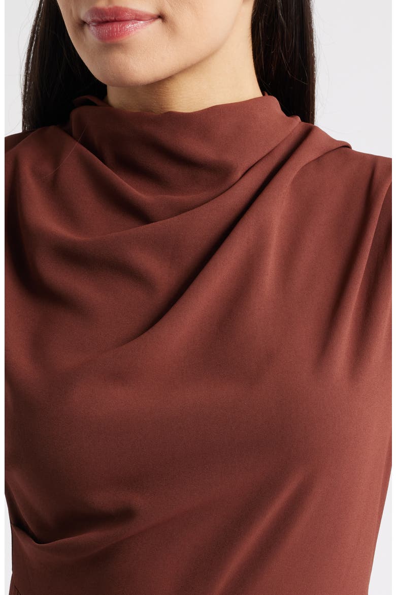 Lilou Wide Leg Jumpsuit, Alternate, color, BROWN