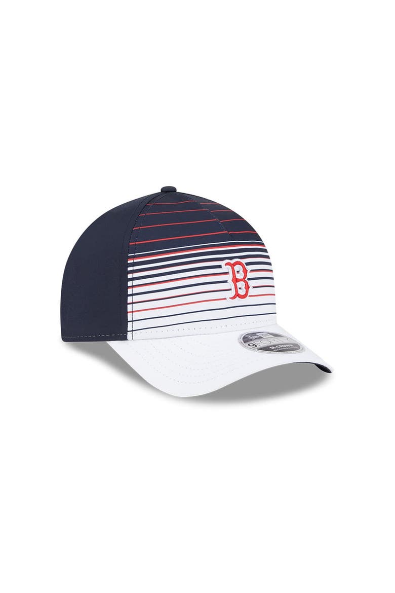 Men's New Era  Navy Boston Red Sox Gradient 9FORTY M-Crown Adjustable Hat, Main, color, Navy