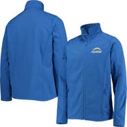 DUNBROOKE Men's Dunbrooke Royal Los Angeles Chargers Big & Tall Sonoma Softshell Full-Zip Jacket
