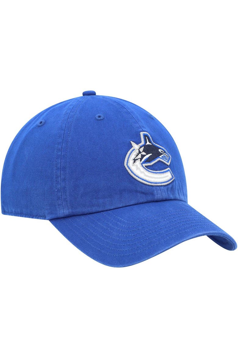 Men's '47 Blue Vancouver Canucks Team Clean Up Adjustable Hat, Alternate, color, Blue