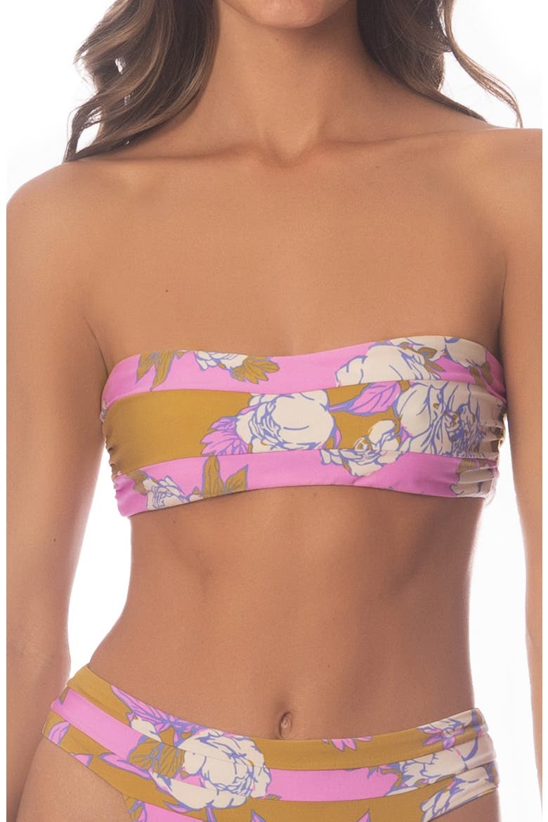 Pink Fiore Lianna Multifit Reversible Bikini Top, Alternate, color, PINK