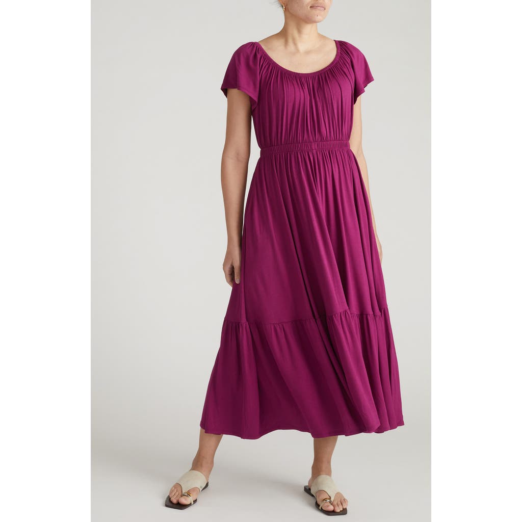 Universal Standard Liquid Jersey Maxi Dress in Rothko Purple at Nordstrom, Size 4X-Large