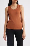 Anne Klein Scoop Neck Tank