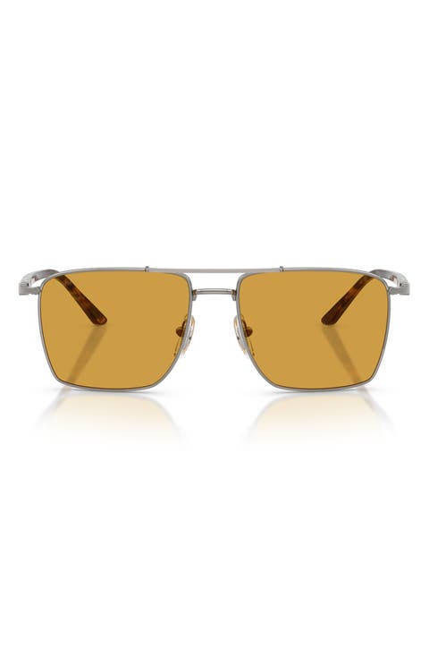 PO1031S 57mm Square Sunglasses