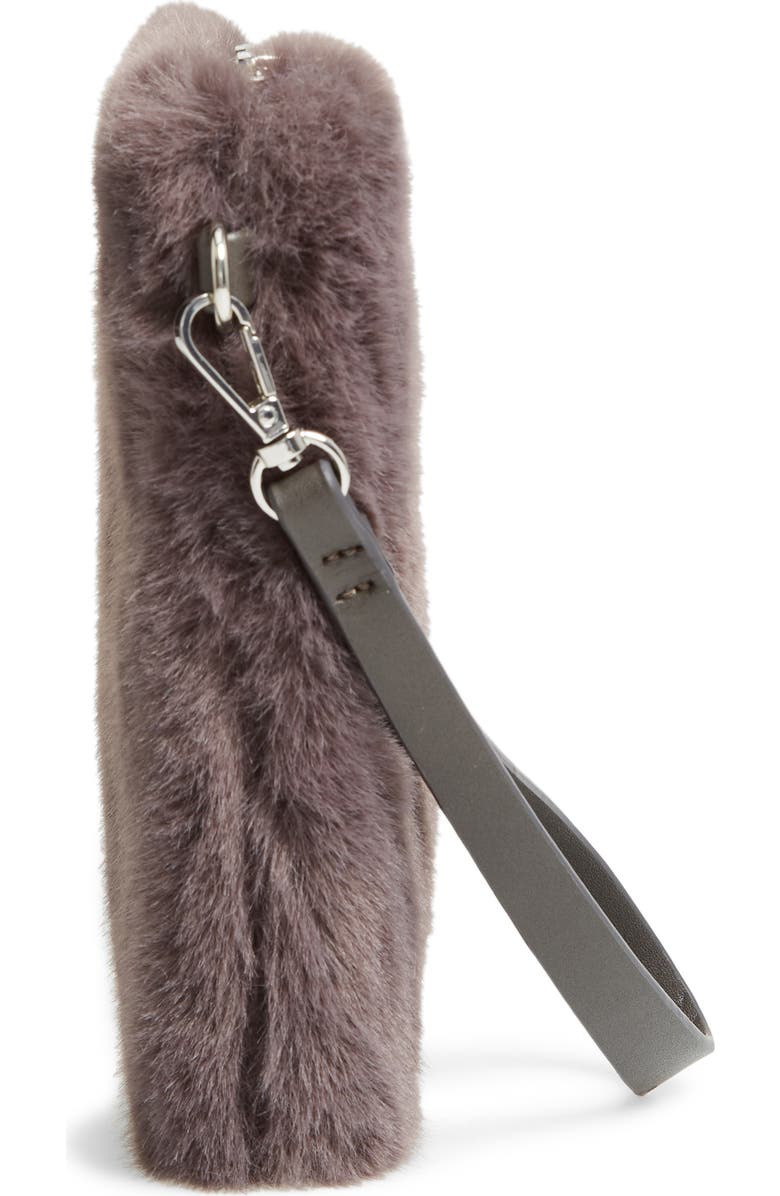 Chelsea28 Astley Faux Fur Convertible Clutch, Alternate, color,