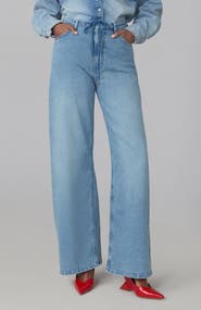 Lola Denim Remy Mid Rise Wide Leg Trouser
