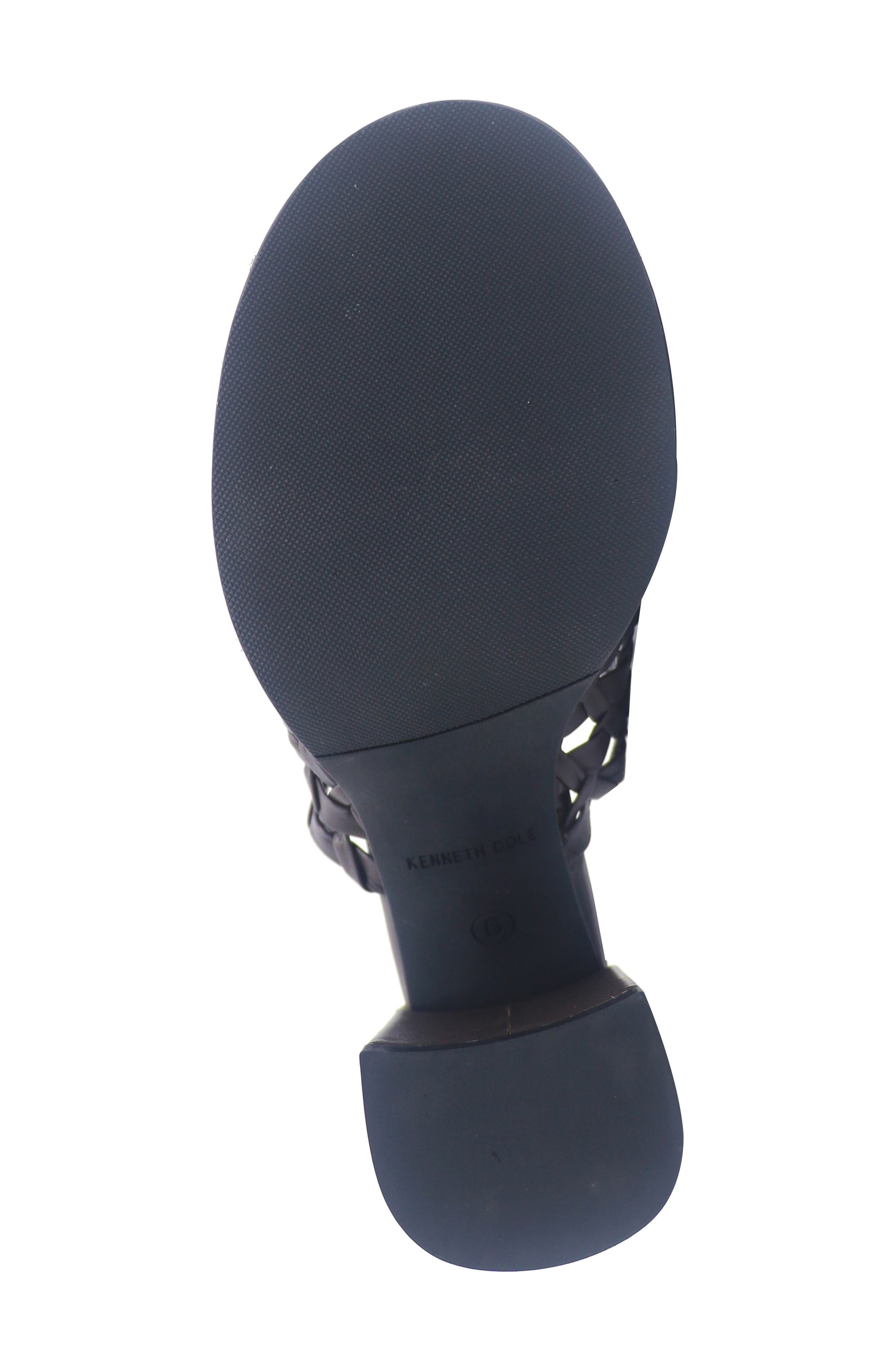 Kenneth Cole Solara Slide Sandal, Alternate, color, Dark Brown Leather