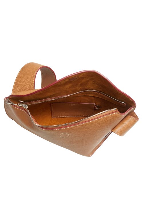Alexander Mcqueen Mcqueen T-bar Sling Asymmetric Leather Crossbody Bag
