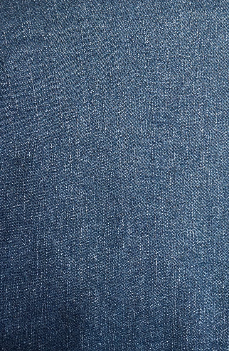 Wit & Wisdom Peplum Denim Jacket, Alternate, color, 