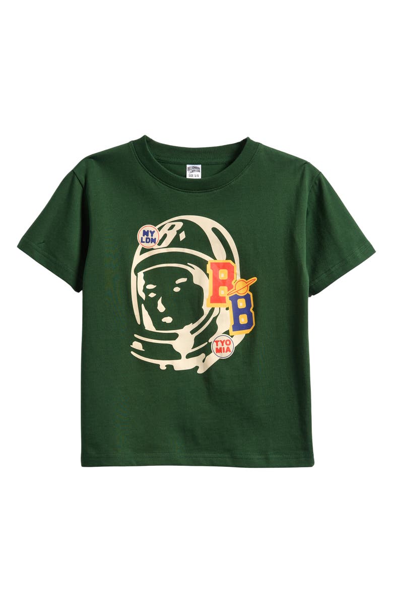 Billionaire Boys Club Kids' League Cotton Graphic T-Shirt, Main, color, Greener Pastures